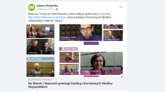 Na Warmii i Mazurach powstaje Katalog Internetowych Mediów Obywatelskich, "Gazeta Olsztyńska", 7.06.2024