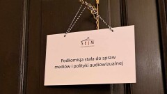 Posiedzenie Podkomisji ds. Mediów i Polityki Audiowizualnej w Warszawie (25.04.2024)